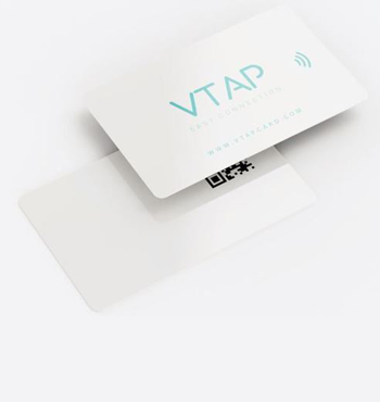 Regular white card