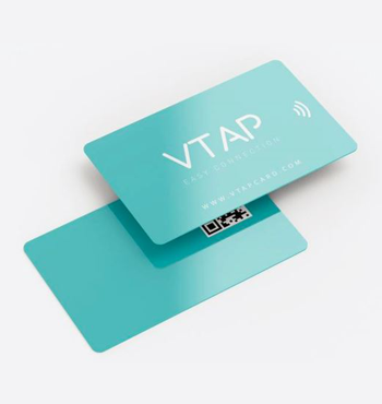 Regular tiffany Blue card